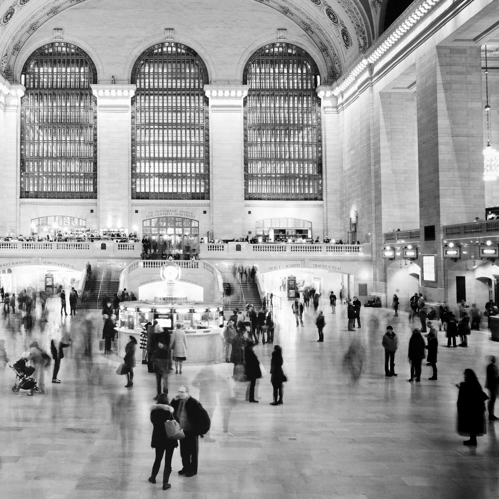 Grand Central Station, New York City, photographie en noir et blanc, paysage urbain en vente 6