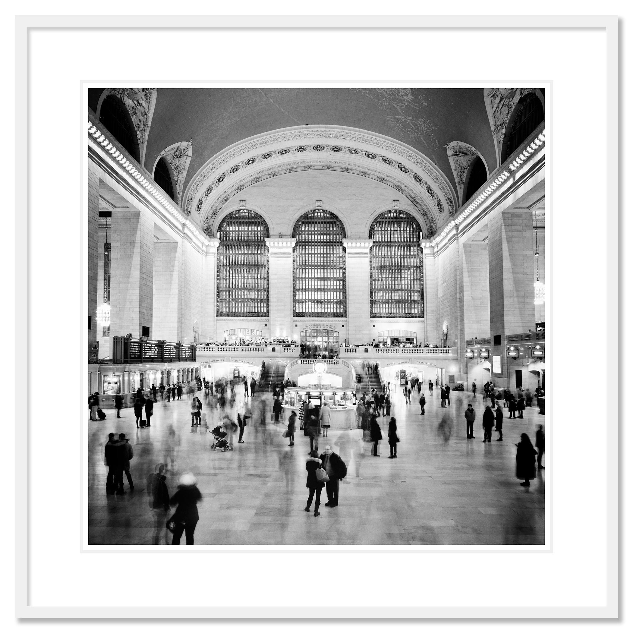 Grand Central Station, New York City, photographie en noir et blanc, paysage urbain en vente 1