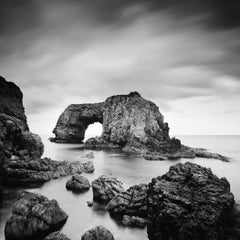 Great Pollet Sea Arch, monochrome photograph, limited edition, irland seascape