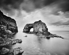 Great Pollet Sea Arch, Ireland, black and white fine art waterscape photography 