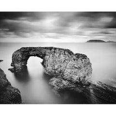 Arco marino di Great Pollet, Irlanda, fotografia in bianco e nero, paesaggio d'autore