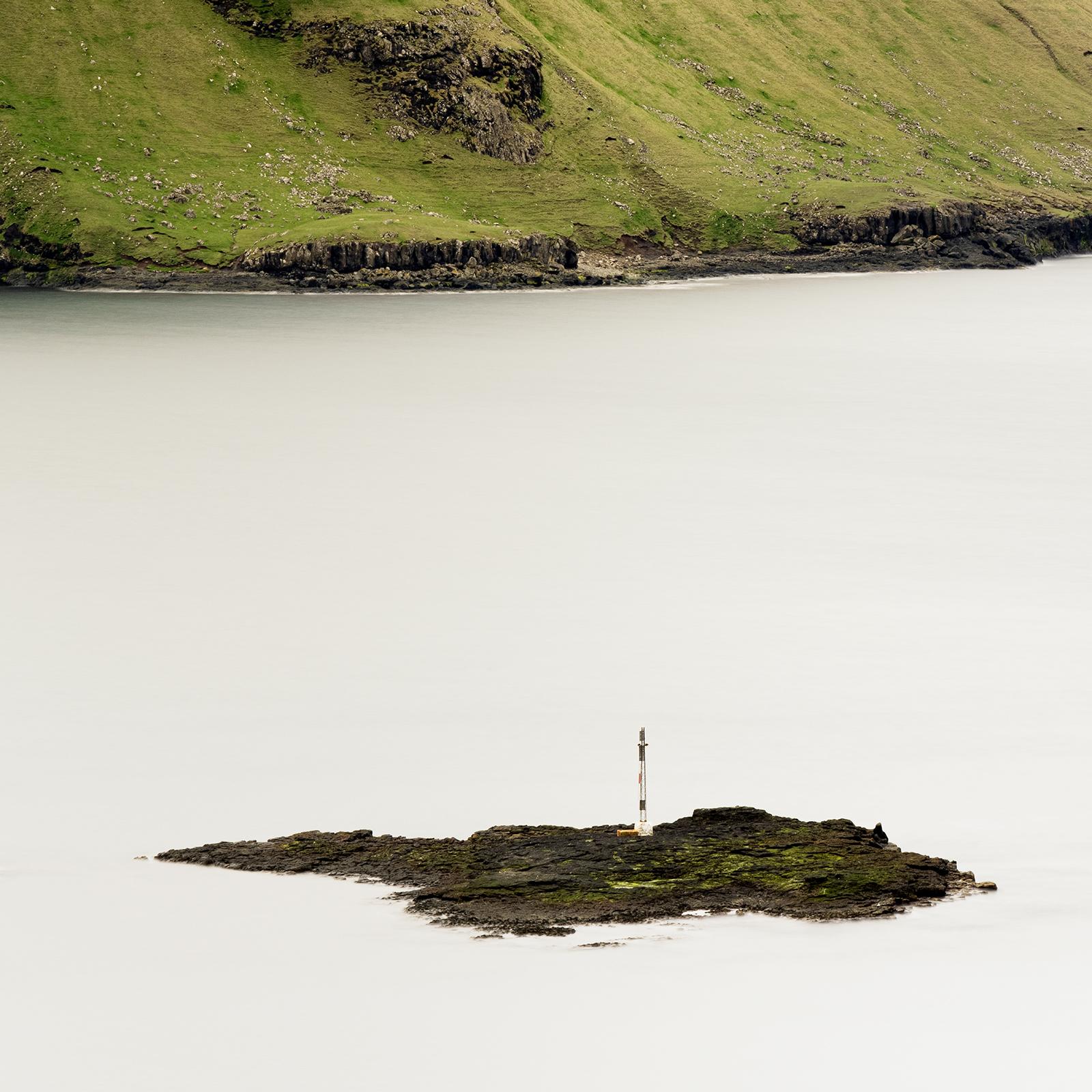 Green Rock Island, Faroe Islands, Large Seascape Photograph, Limited Edition For Sale 6