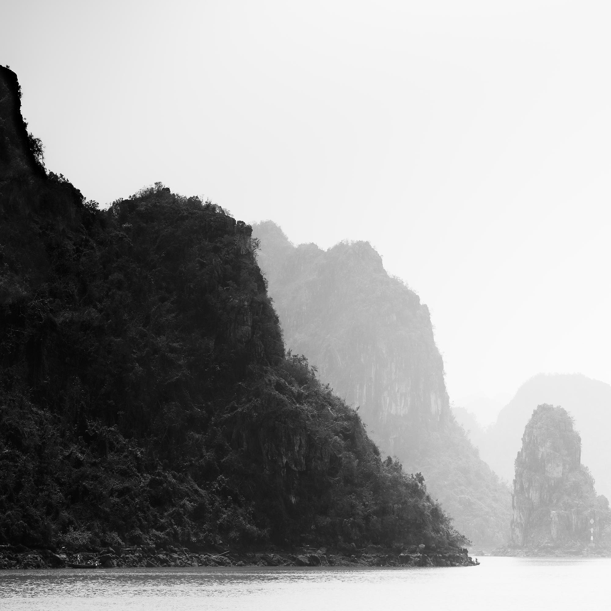 Ha Long Bay Panorma, seascape, limestone rocks, Vietnam - landscape photography For Sale 5