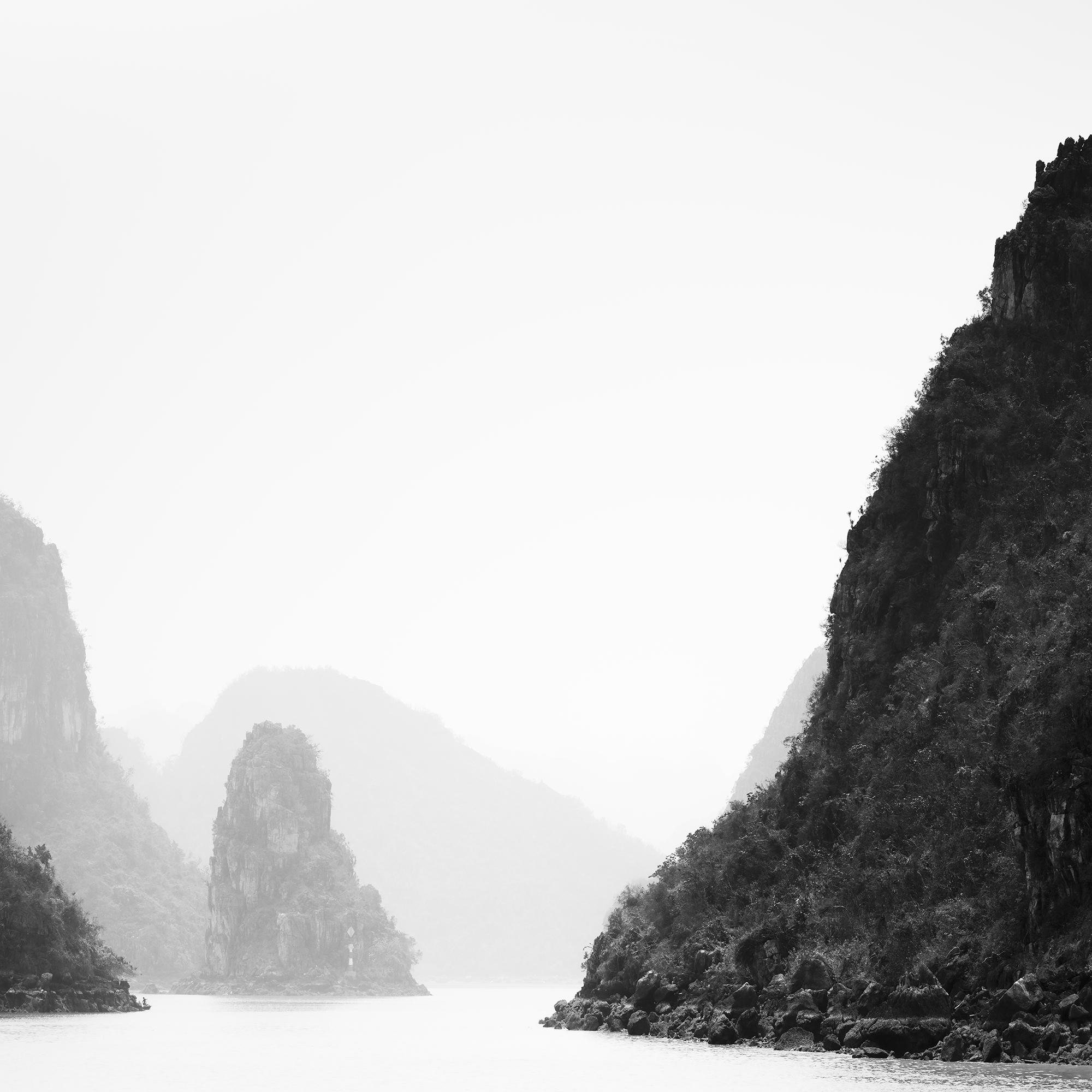 Ha Long Bay Panorma, seascape, limestone rocks, Vietnam - landscape photography For Sale 6