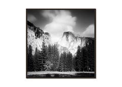 Half Dome, Yosemite National Park, USA, noir et blanc, paysage, photographie