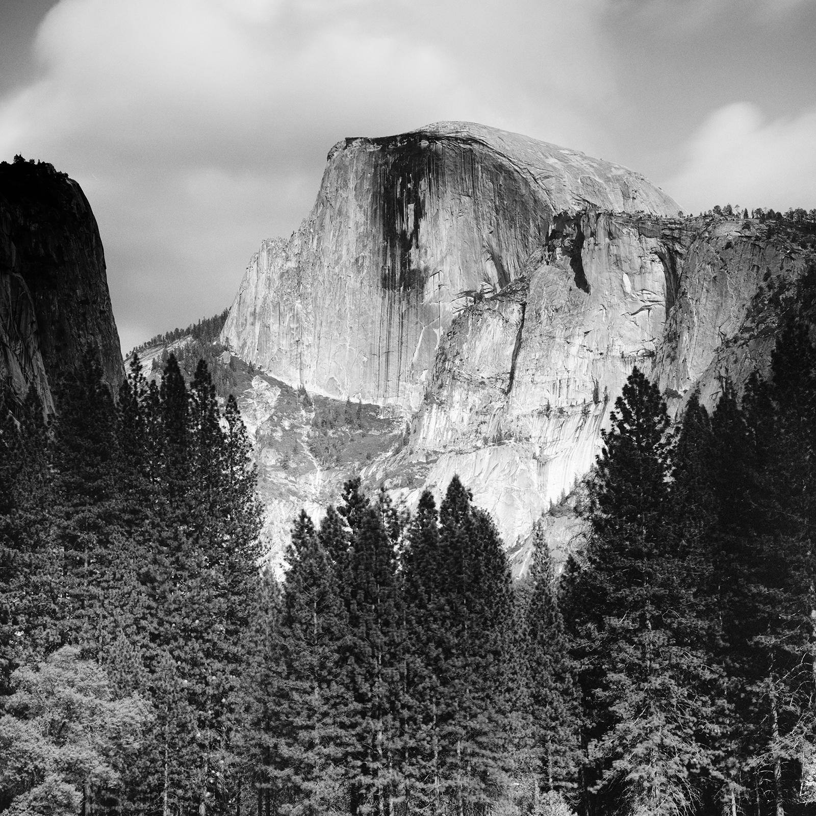 Half Dome, Yosemite National Park, USA, black and white photography, landscape For Sale 5