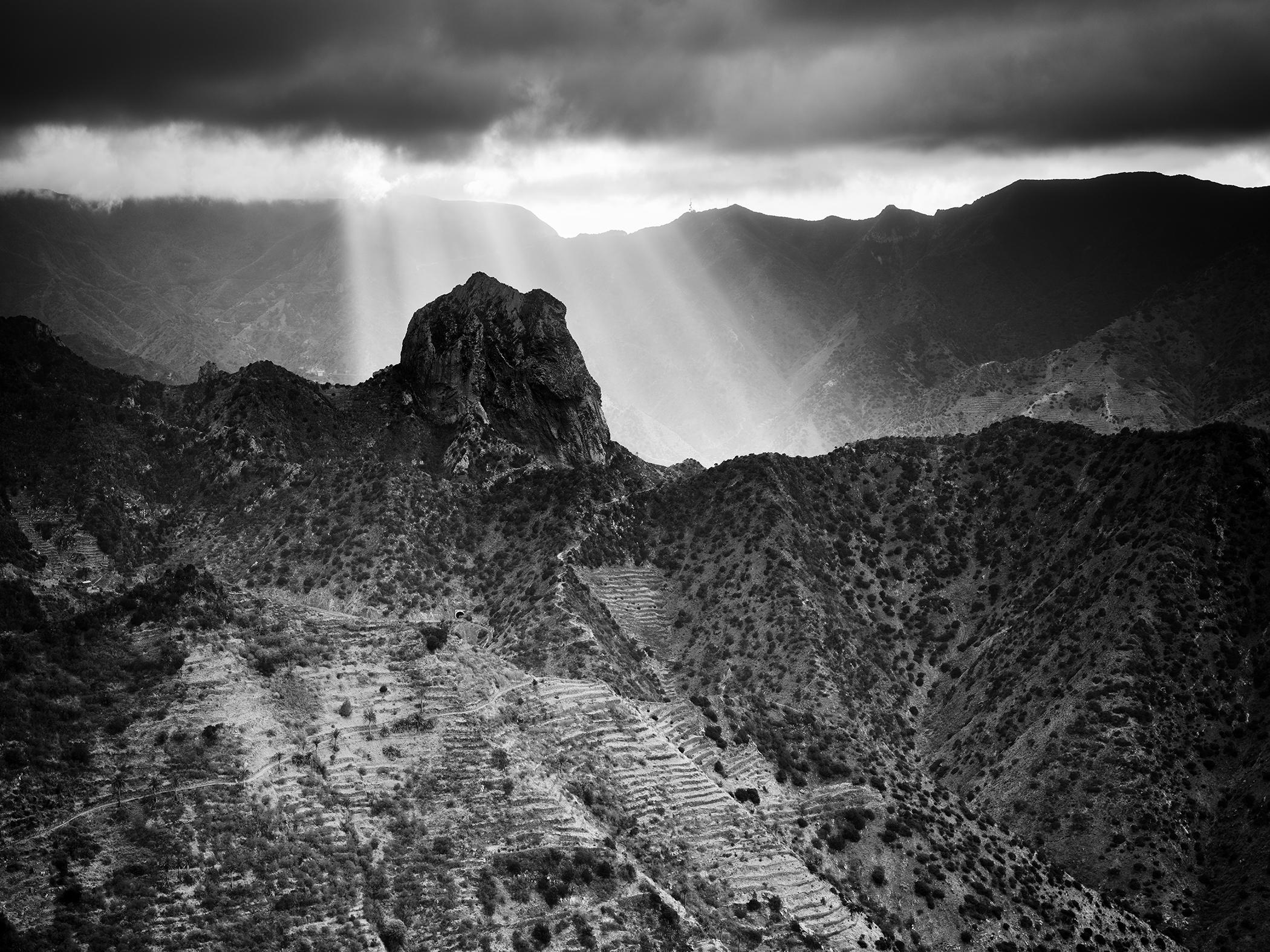 Here comes the Sun, Espagne, photographie en noir et blanc, paysage