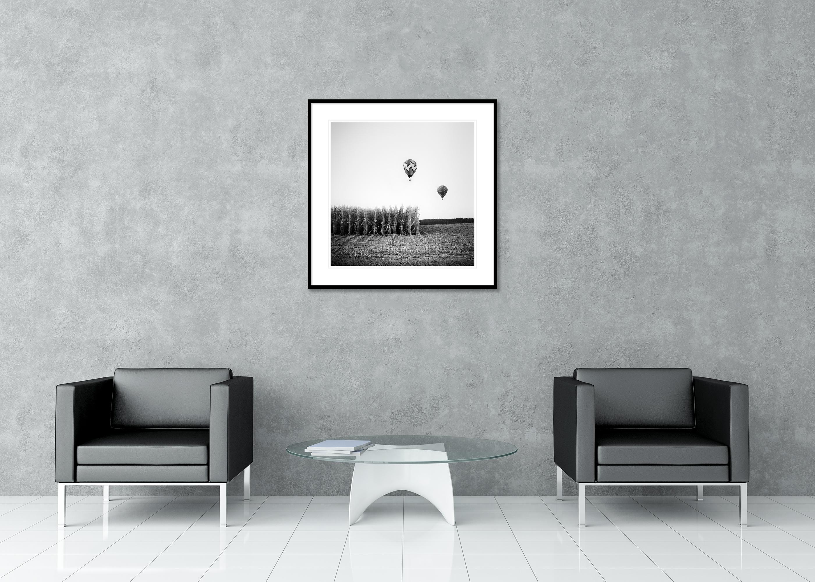 Championnat de montgolfières, photographie en noir et blanc, édition limitée en vente 2