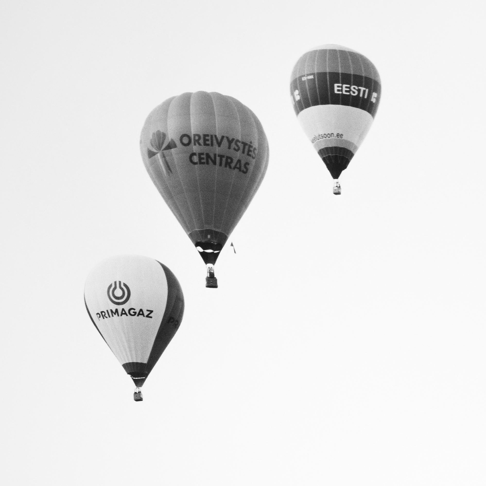 Mongolfiera, Campionato, paesaggio monocromatico, edizione limitata, stampa in vendita 7