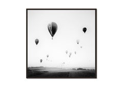 Hot Air Ballon, Weltmeisterschaft, Schwarz-Weiß-Fotografie, limitierte Auflage