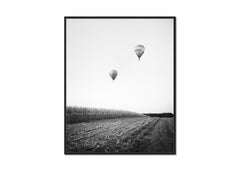 Hot Air Balloon world Championship, black and white photograph, limited edition