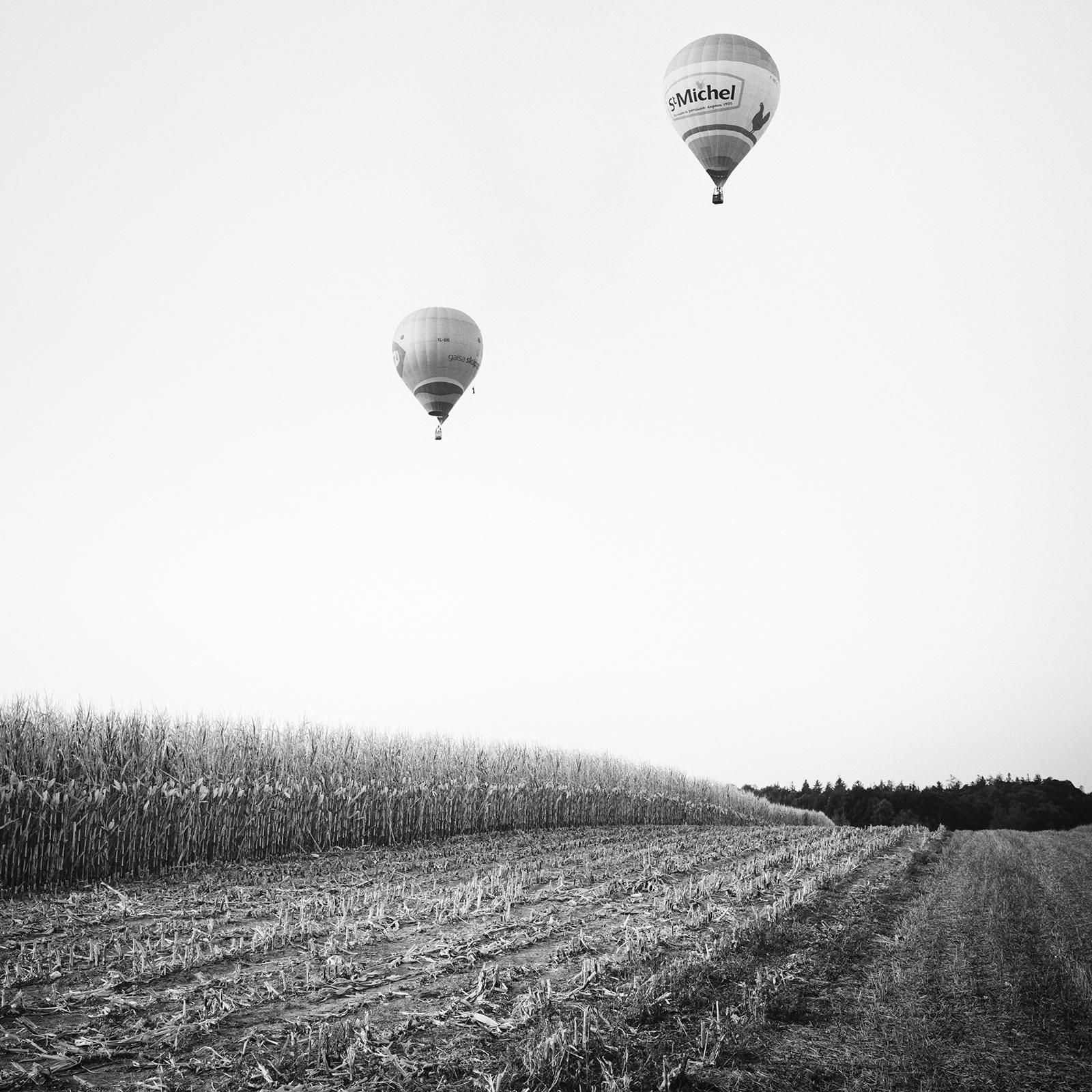 Campeonato del mundo de globos aerostáticos, fotografía en blanco y negro, edición limitada en venta 3