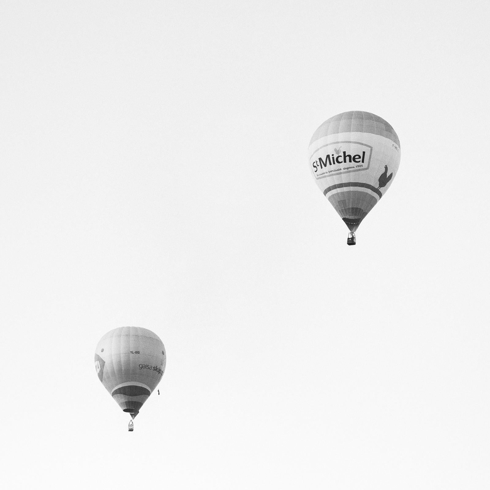 Campeonato del mundo de globos aerostáticos, fotografía en blanco y negro, edición limitada en venta 4