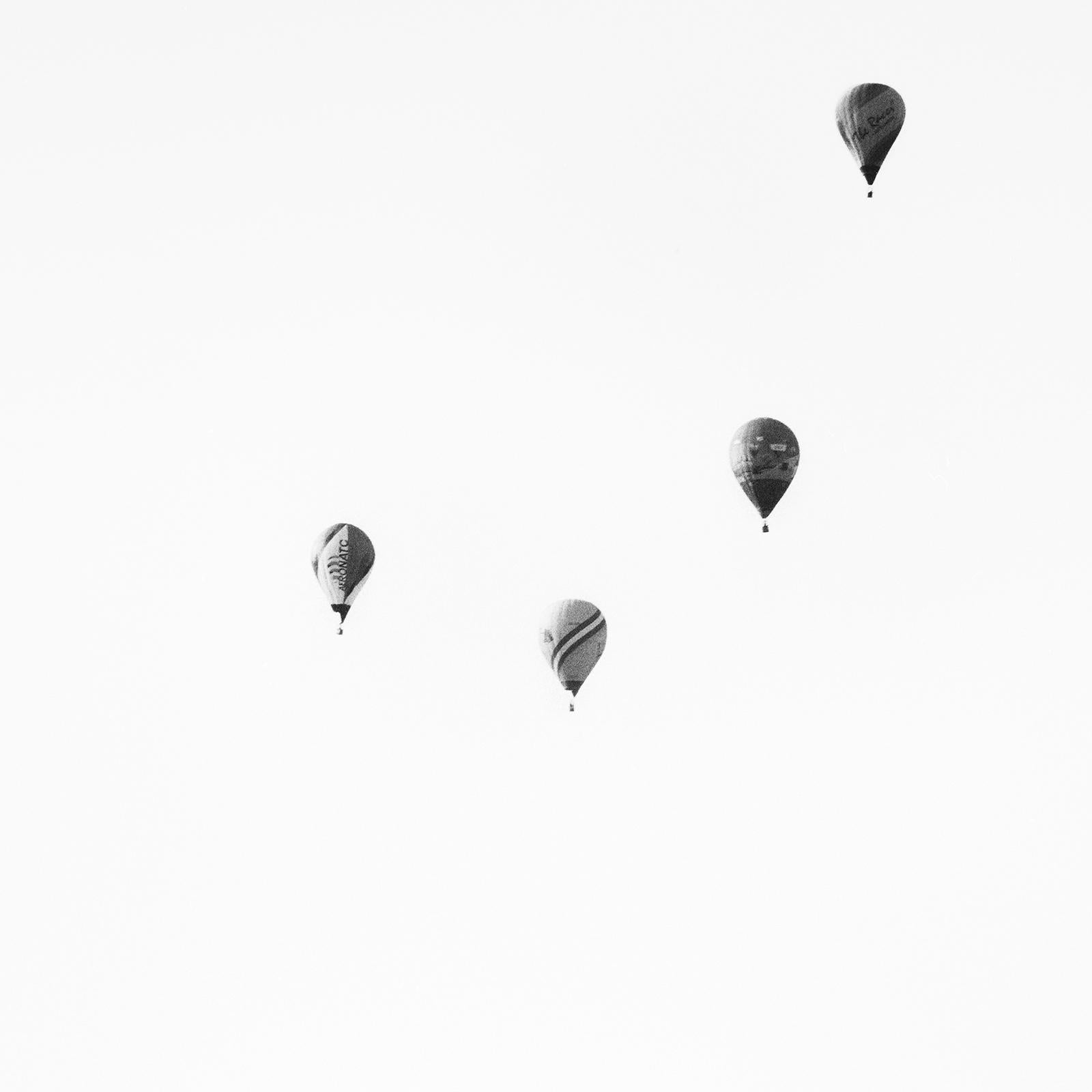 Hot Air Balloon, World Championship, black and white photography, landscape For Sale 4