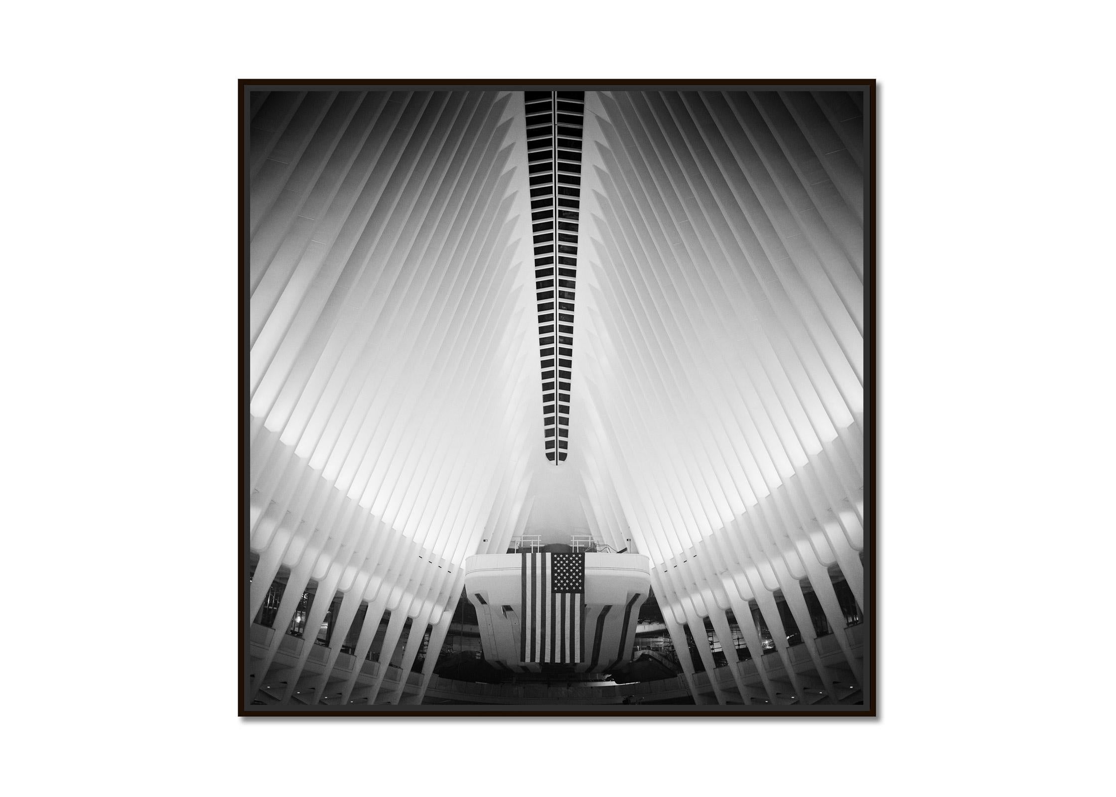 Inside the Oculus, World Trade Center, New York City, cityscape fine art photo - Photograph by Gerald Berghammer