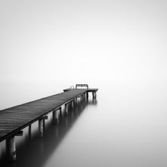 Into the Nothing, Österreich - Limitierte Auflage Schwarz-Weiß-Langzeitbelichtung Jetty