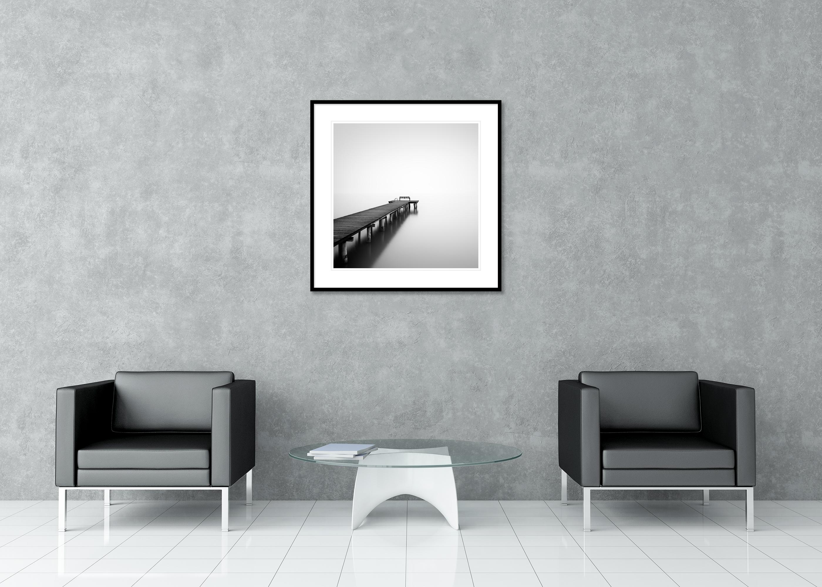 Hacia la Nada, foto de larga exposición del paisaje acuático del embarcadero, edición limitada en venta 2