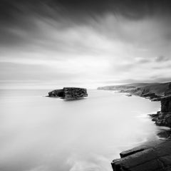 Costa irlandese, Irlanda, litorale, stampa fotografica fine art, paesaggio in bianco e nero