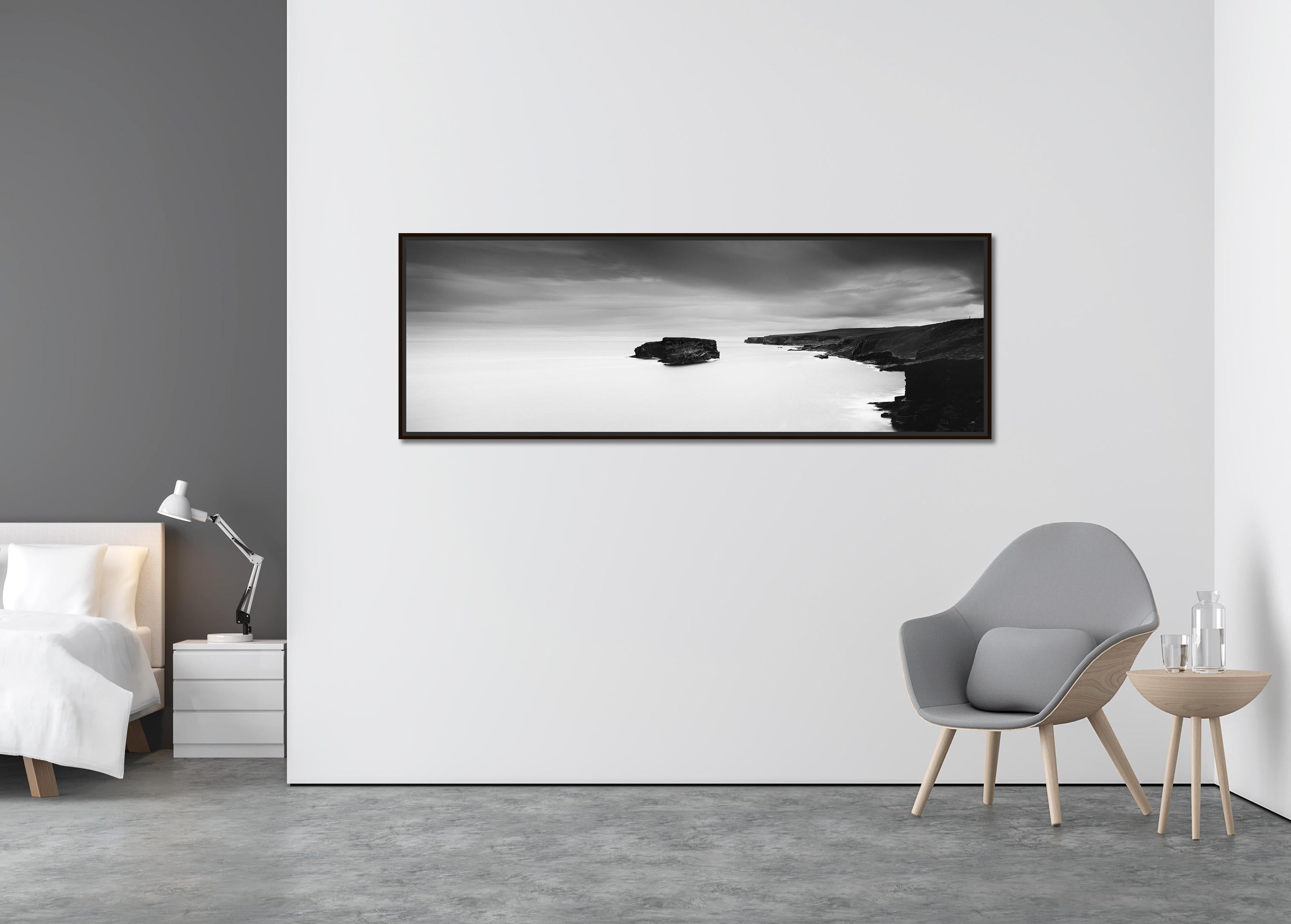 Irish Coast Panorama, Ireland, fine art photography, waterscape, long exposure  - Contemporary Photograph by Gerald Berghammer