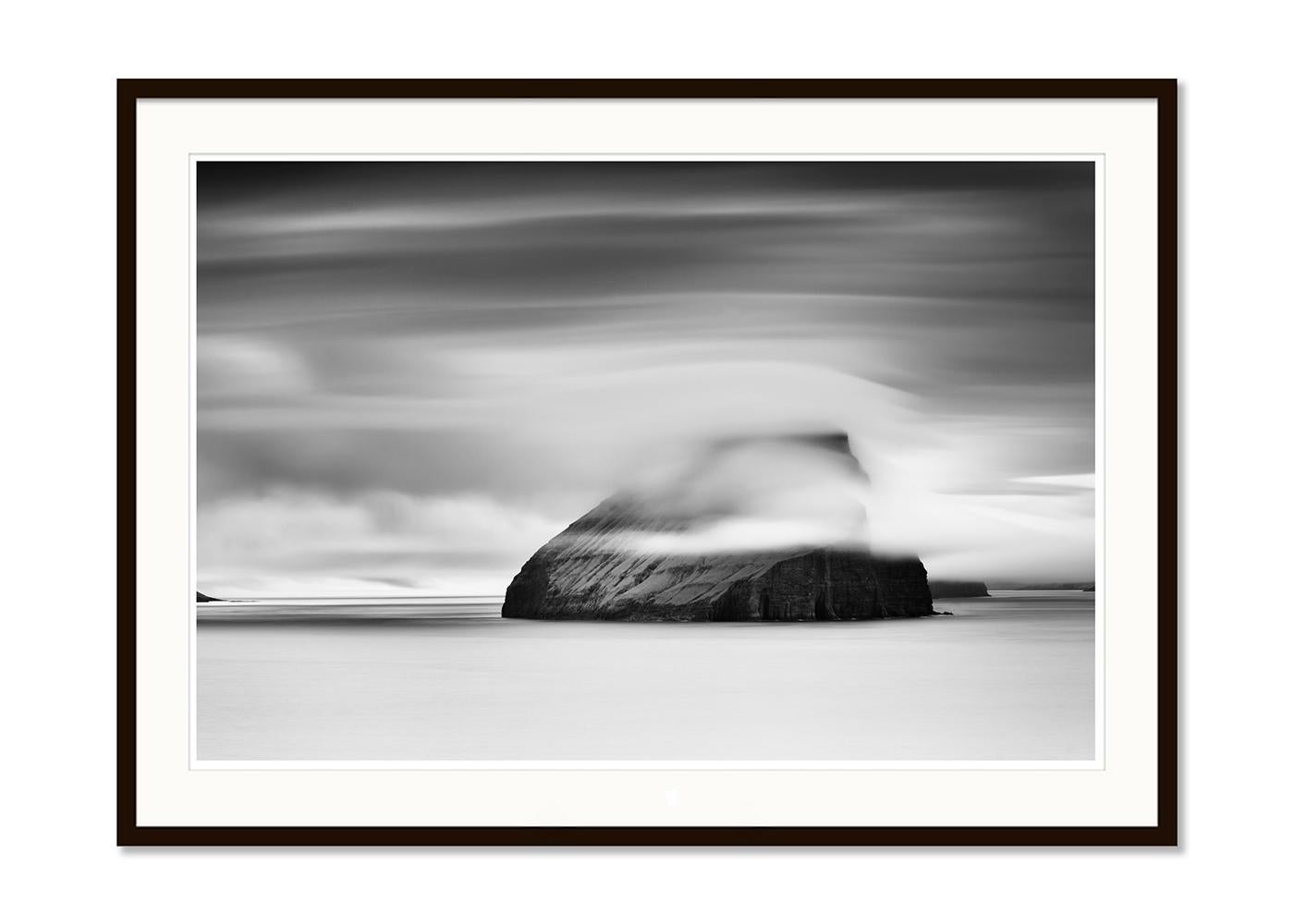 Koltur Island, Faroe Islands, Monochrome Photograph, Seascape, Limited Edition For Sale 1