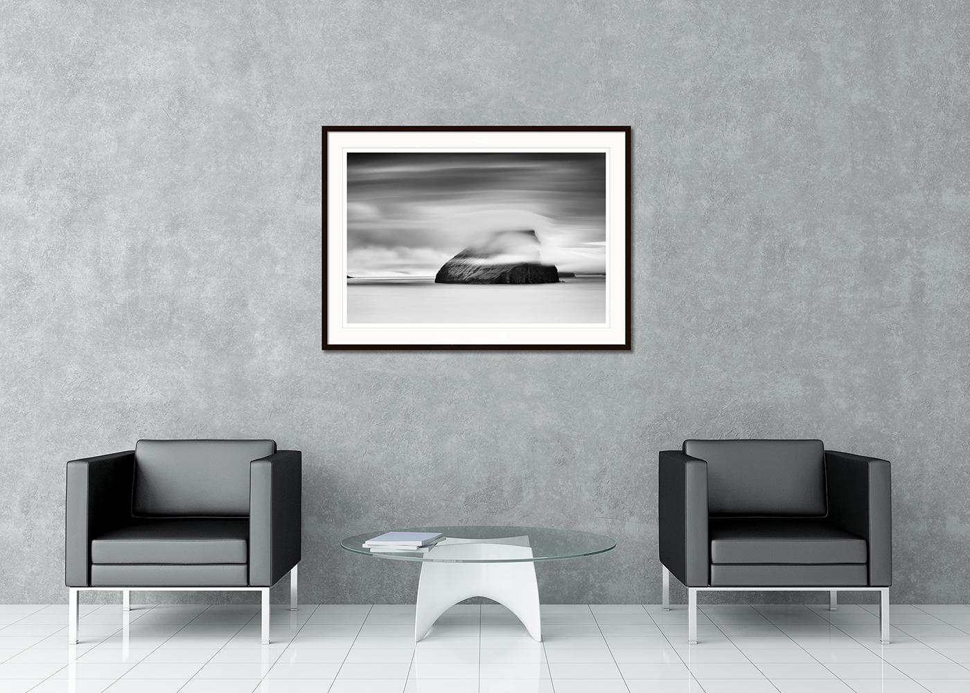 Koltur Island, Faroe Islands, Monochrome Photograph, Seascape, Limited Edition For Sale 2