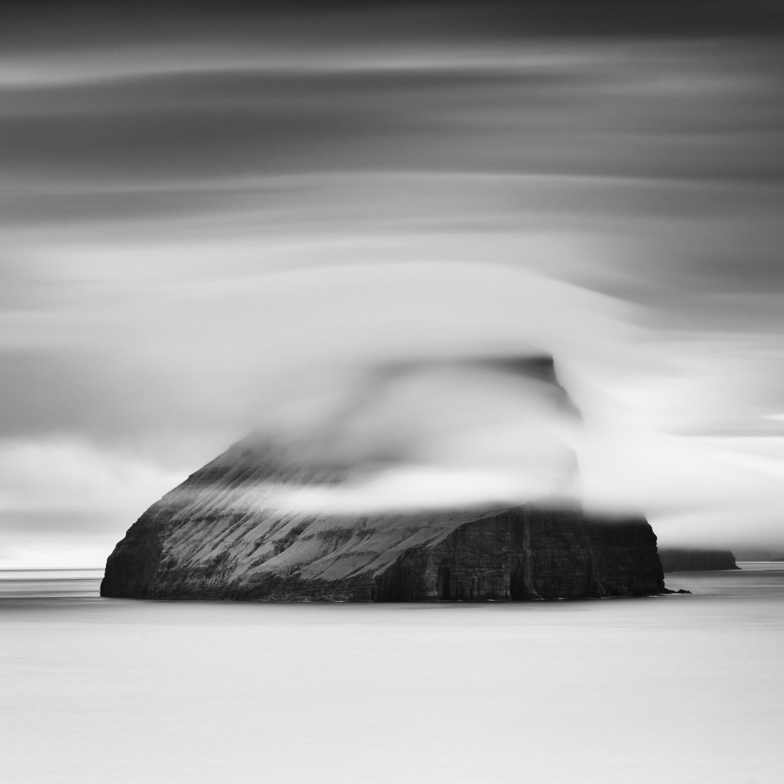 Koltur Island, Faroe Islands, Monochrome Photograph, Seascape, Limited Edition For Sale 5