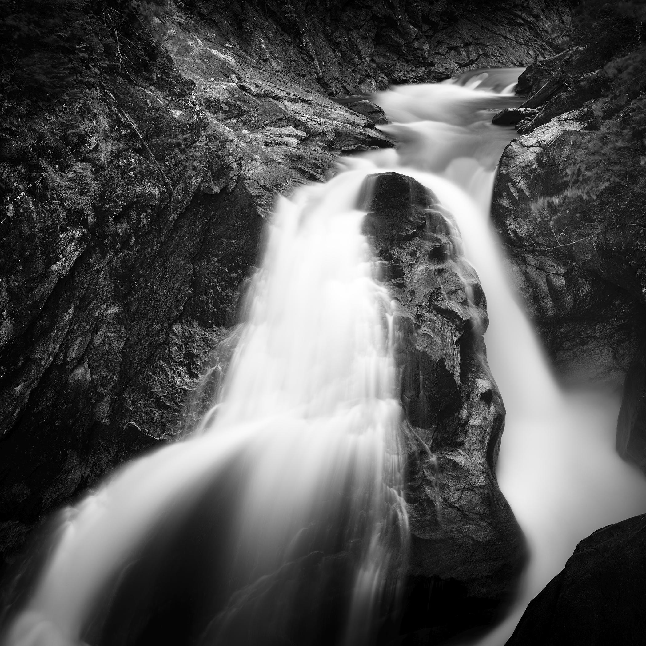 Gerald Berghammer Black and White Photograph - Krimmler Ache Study 1