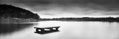 Lake View, Panorama, long exposure black and white fineart landscape photography