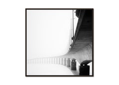 Ile de Re Bridge, Architektur, Schwarz-Weiß-Fotografie, limitierte Auflage