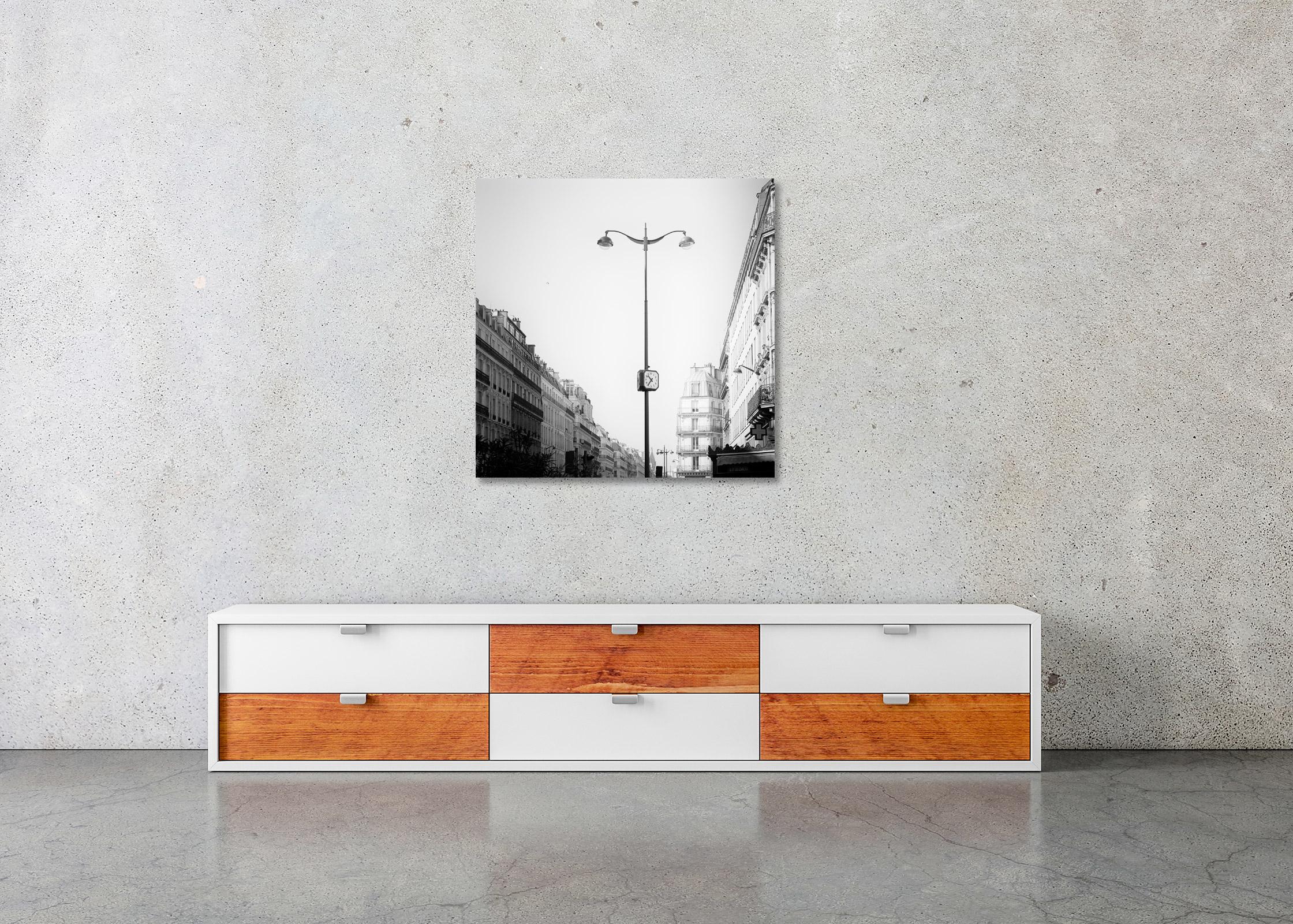 Parisien, Paris, Frankreich, Schwarz-Weiß-Fotografie mit Stadtansichten im Angebot 2