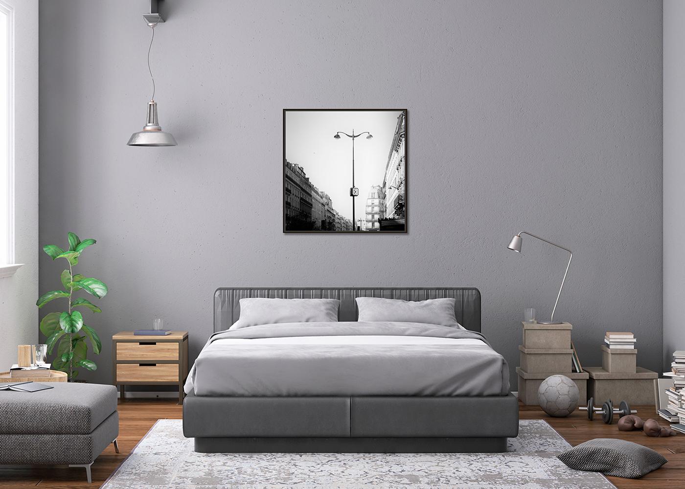 Le Parisien, Paris, Frankreich, Schwarz-Weiß-Fotografie, Architektur, limitiert im Angebot 2