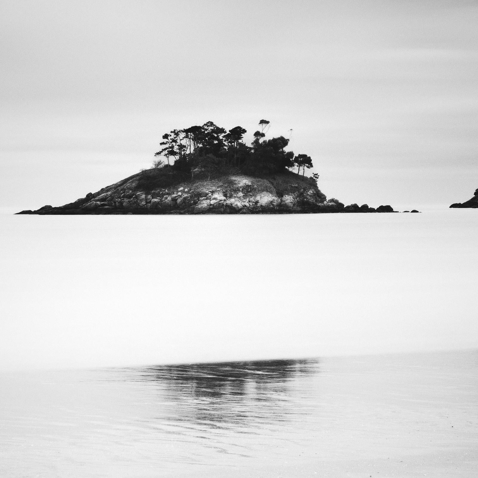 Little Green Island, Spiaggia, Spagna, fotografia in bianco e nero, paesaggio in vendita 3