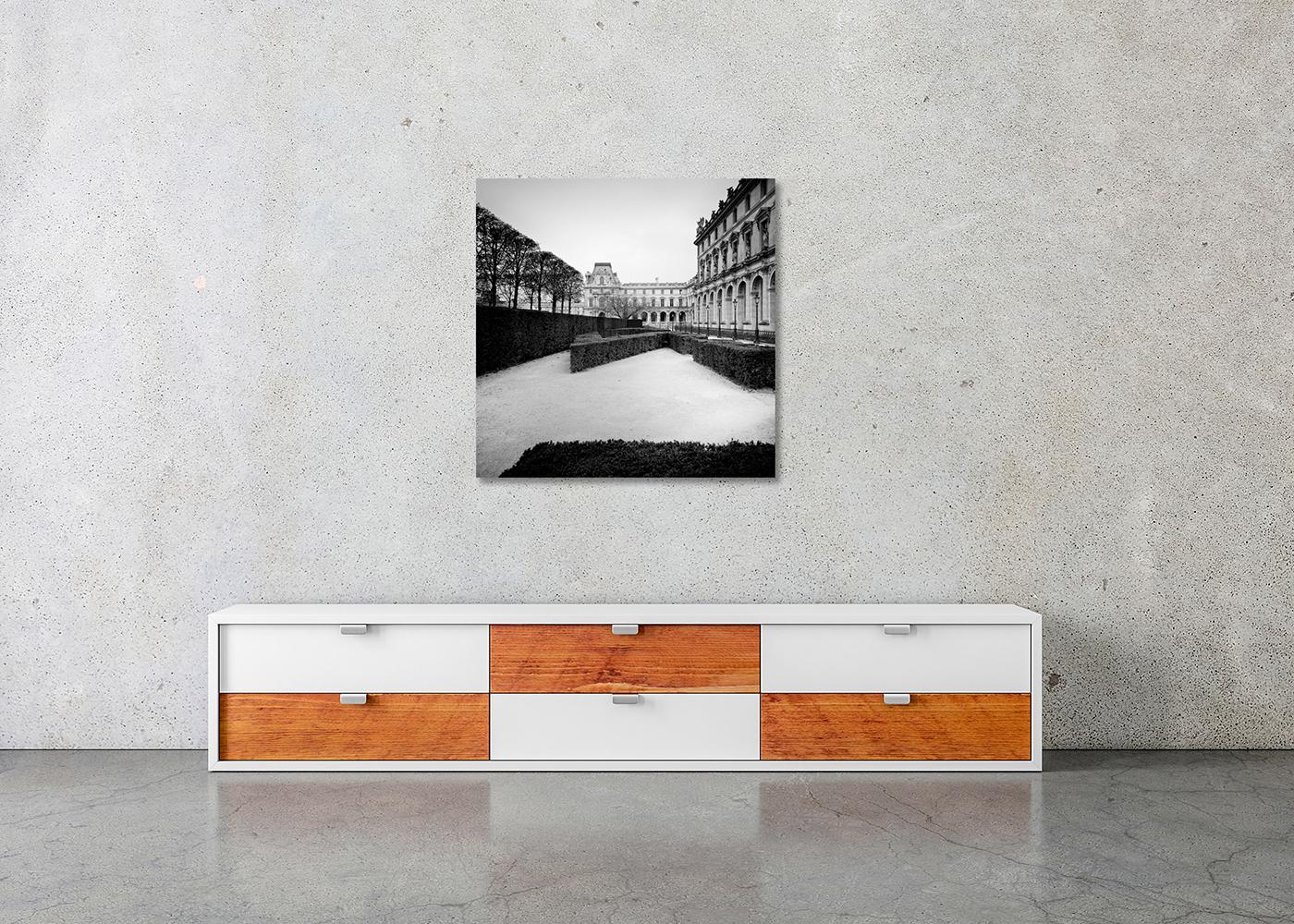 Louvre, París, Fotografía monocroma, Edición limitada Arte de Gerald Berghammer en venta 6