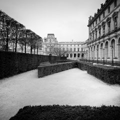 Louvre, Paris, photographie monochrome, édition limitée de Gerald Berghammer