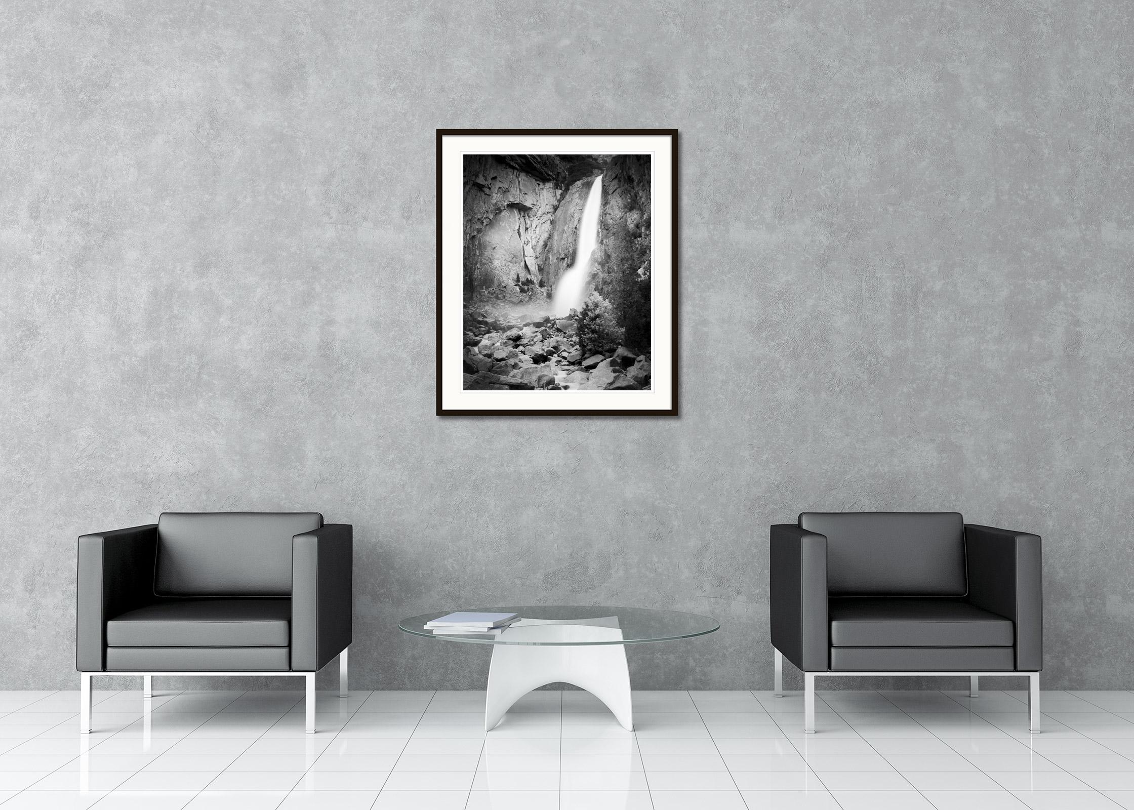 Black and white fine art long exposure waterscape - landscape photography. Archival pigment ink print, edition of 7. Signed, titled, dated and numbered by artist. Certificate of authenticity included. Printed with 4cm white border.
International