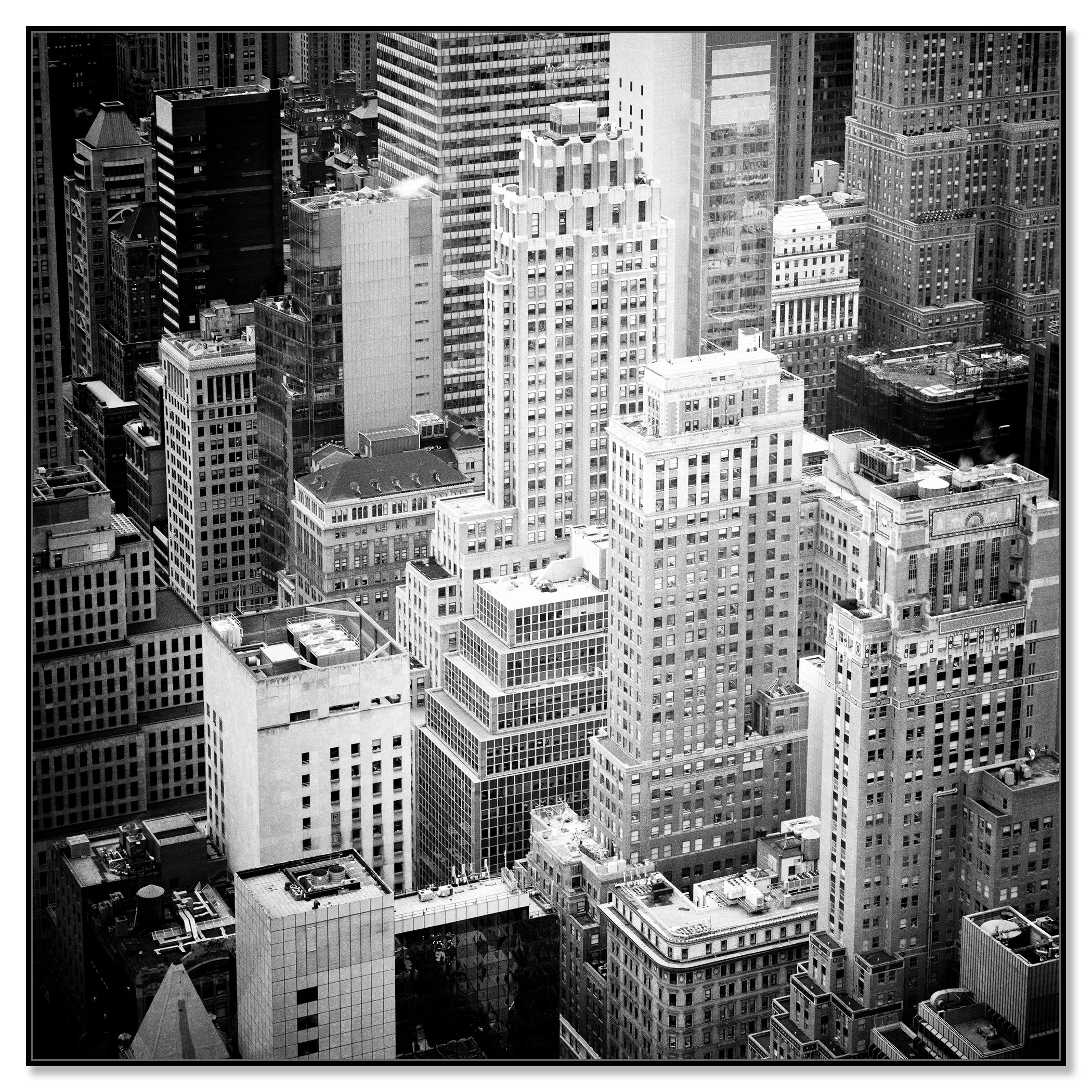 Manhattan, Nueva York, EE.UU., fotografía en blanco y negro, edición limitada - Photograph de Gerald Berghammer
