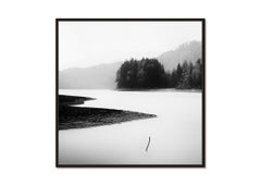 Minutes of Silence, mountain lake, black and white photograph, limited edition