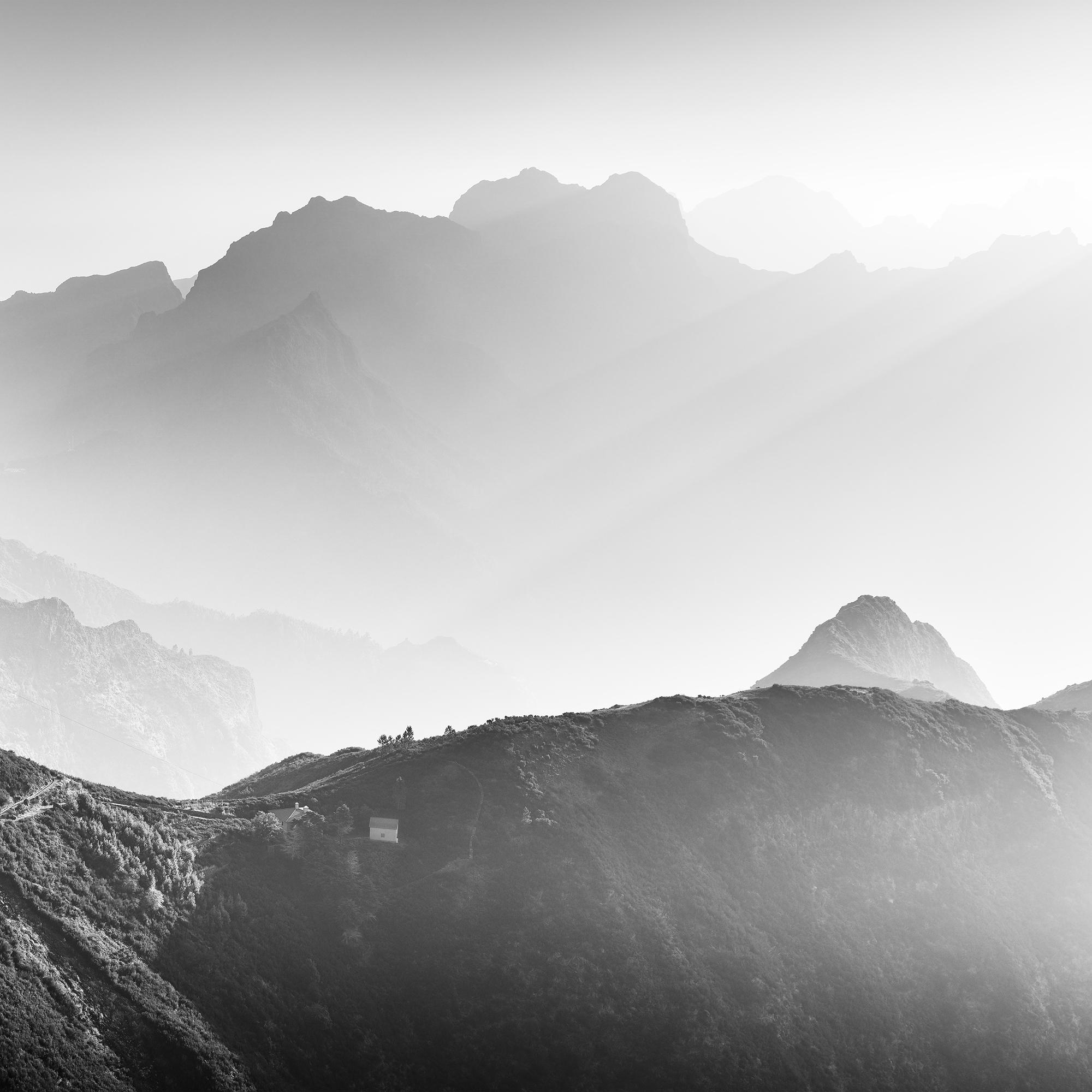 Morning light in the Mountains, black and white photography, landscape, fine art For Sale 6