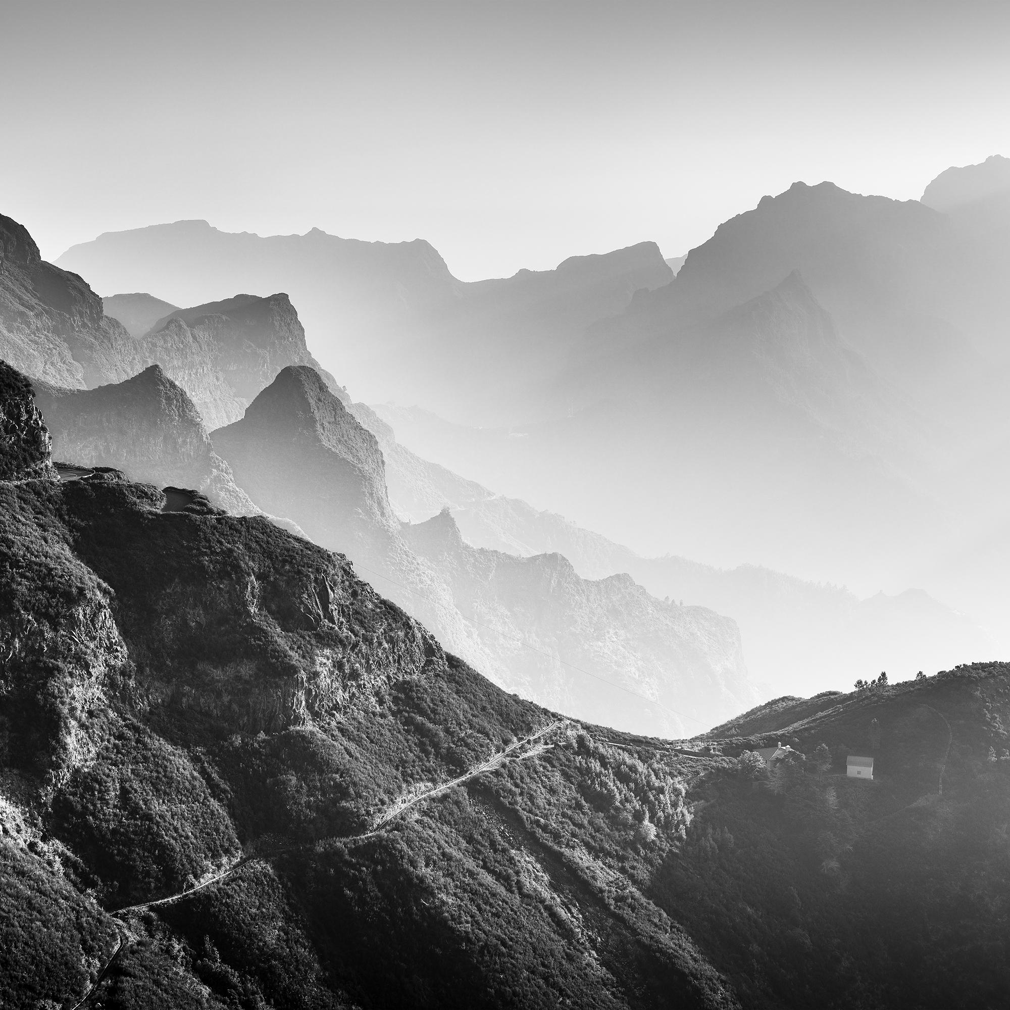 Morning light in the Mountains, black and white photography, landscape, fine art For Sale 5