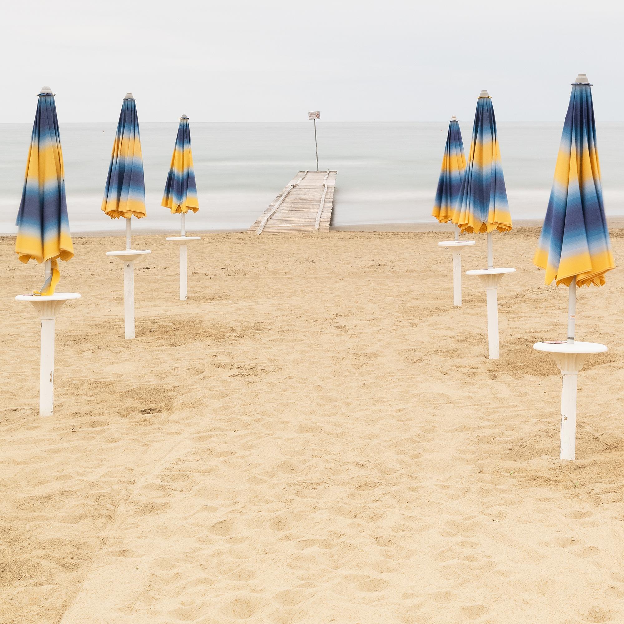 Morning Mood on the Beach, grande photographie en couleur, édition limitée, paysage en vente 7
