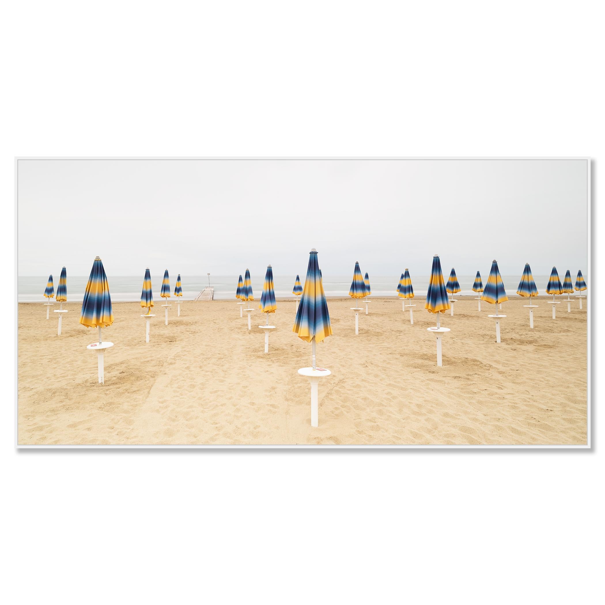 Morning Mood on the Beach, grande photographie en couleur, édition limitée, paysage - Photograph de Gerald Berghammer