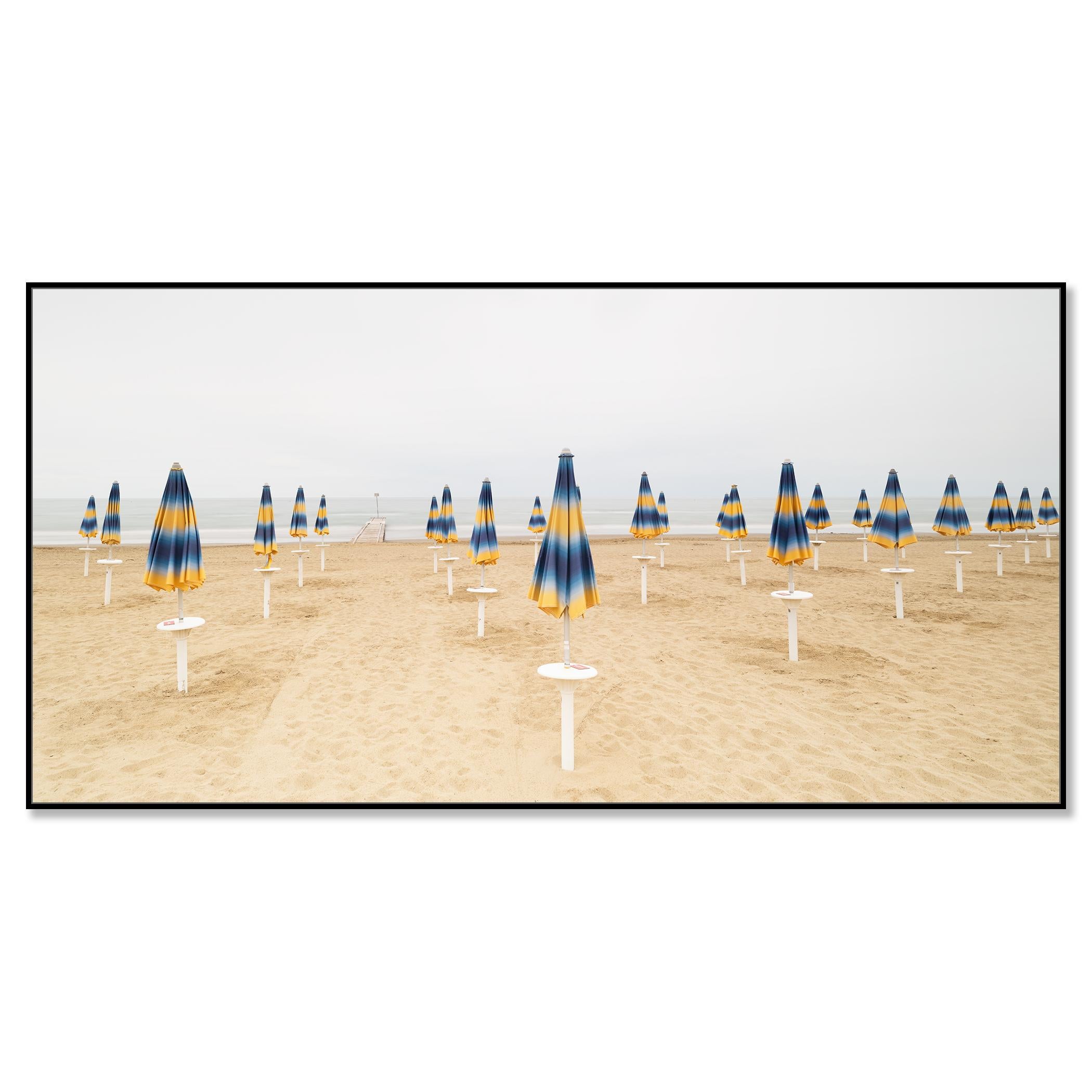 Morning Mood on the Beach, grande photographie en couleur, édition limitée, paysage - Contemporain Photograph par Gerald Berghammer