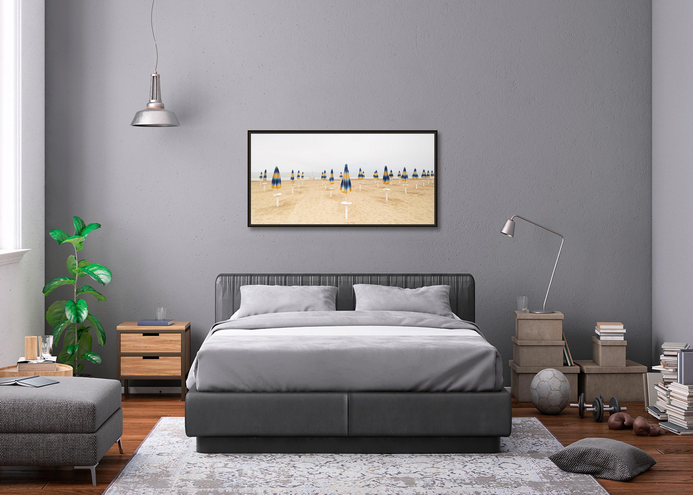 Morning Mood on the Beach, grande photographie en couleur, édition limitée, paysage en vente 1