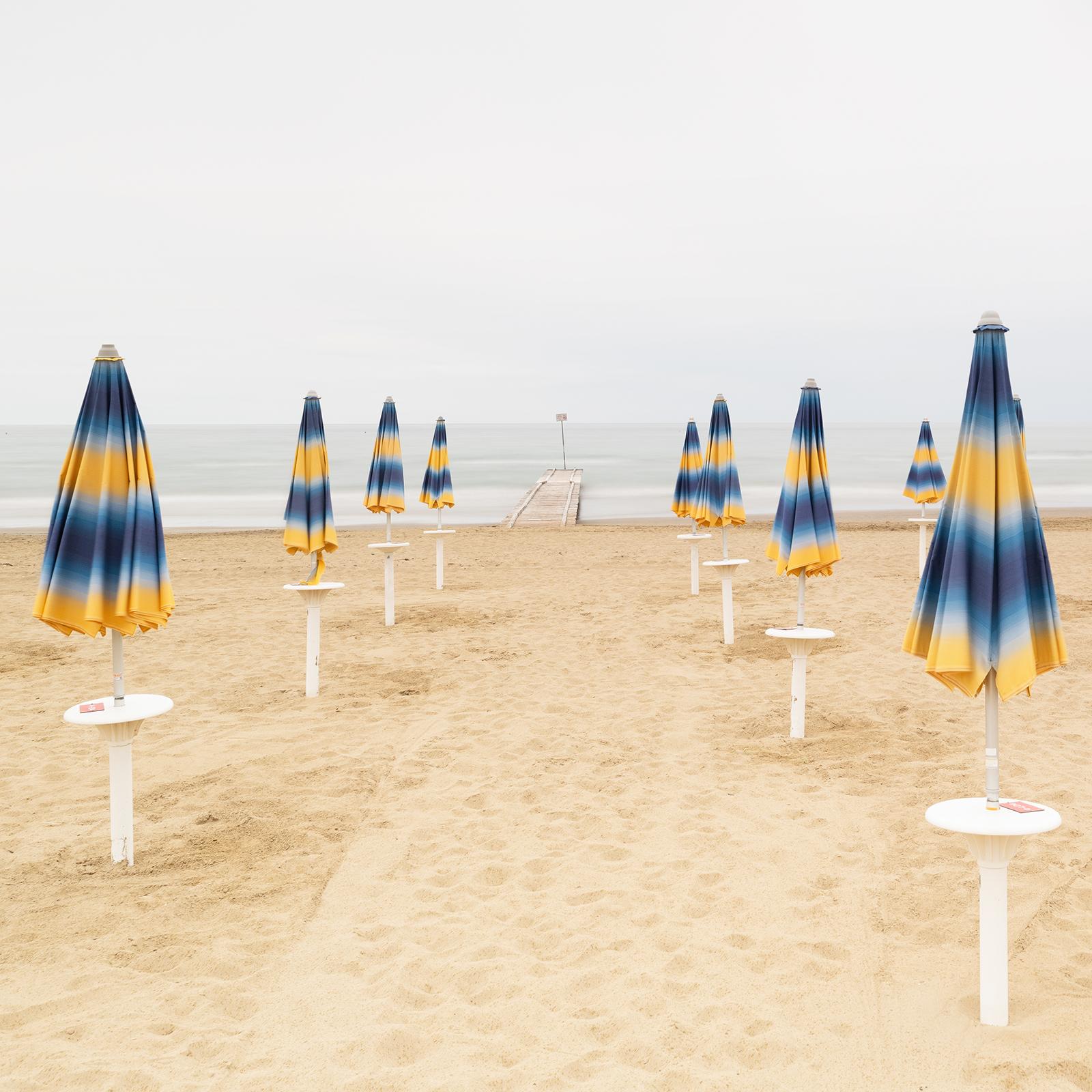 Morning Mood on the Beach, grande photographie en couleur, édition limitée, paysage en vente 3