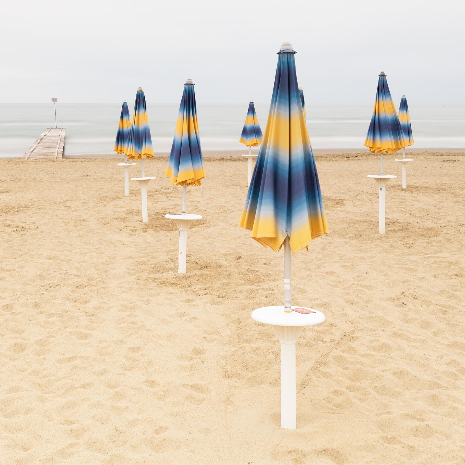 Morning Mood on the Beach, grande photographie en couleur, édition limitée, paysage en vente 4