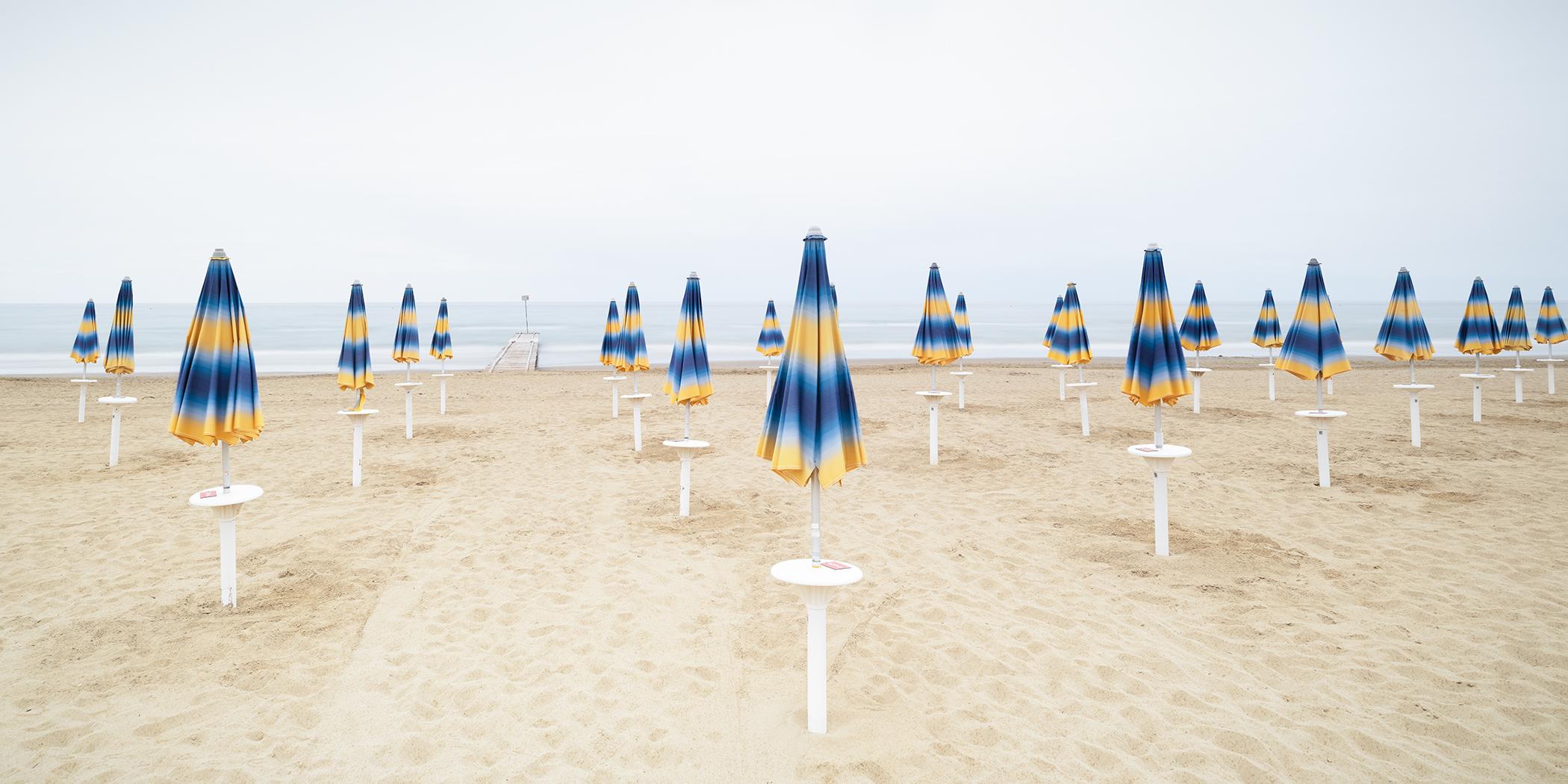 Morning Mood on the Beach, grande photographie en couleur, édition limitée, paysage