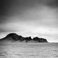 Mountain Meadow, Iceland, contemporary black and white photography, landscapes