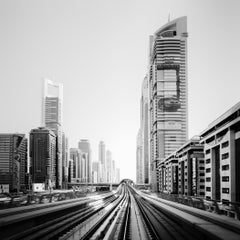 New Sorento, Dubai, Mega City, noir et blanc, photographie, paysage, beaux-arts