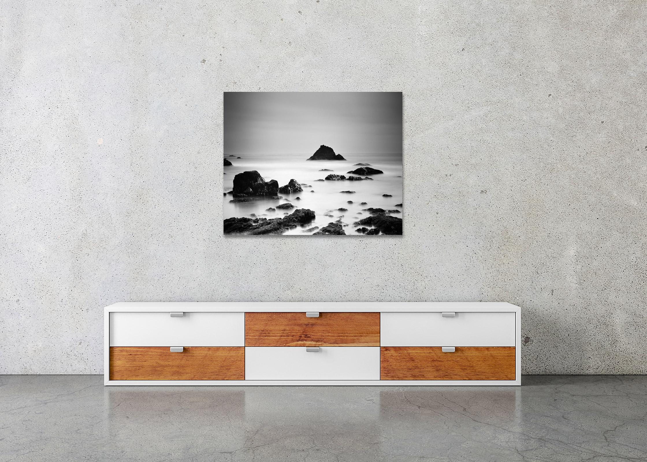 North Pacific Coast, California, USA, black and white photography, landscape For Sale 1