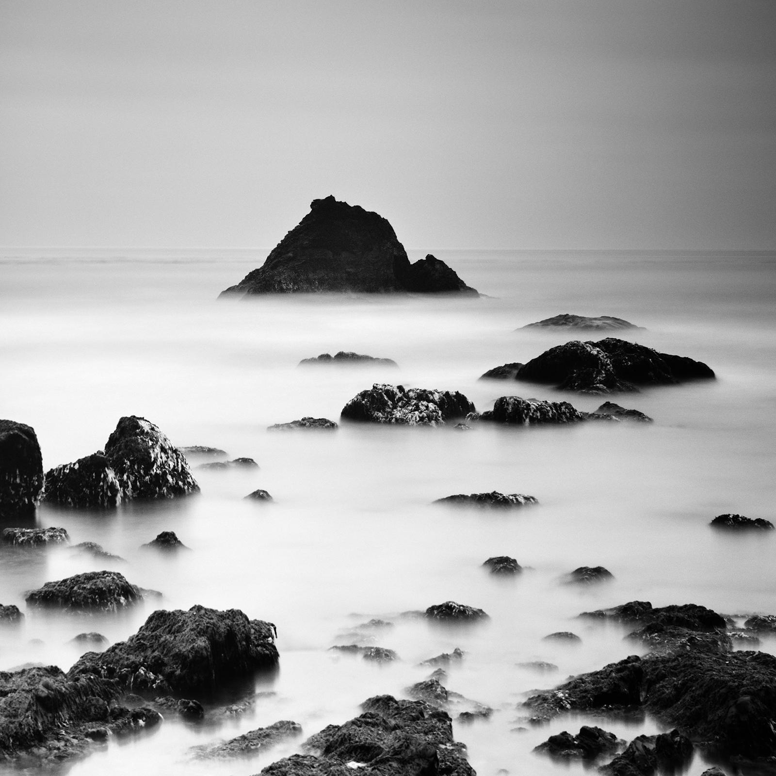 North Pacific Coast, California, USA, black and white photography, landscape For Sale 2
